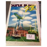 1978 Super Bowl poster