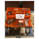 Toolbox with miscellaneous contents