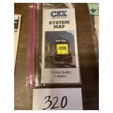 CSX system map