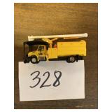 Custom HO scale, CSX tree, trimmer, bucket truck