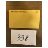 Western Maryland envelope
