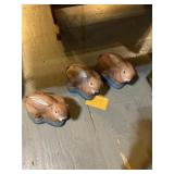 Cement, rabbit yard pieces