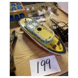 Tin litho-tugboat