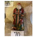 Santa Claus Christmas tin
