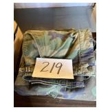 Military camo pants