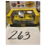 M2 Machines 1/64 scale Chevy pick up yellow
