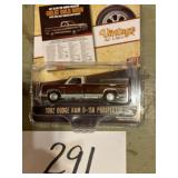 Green light 1/64 scale Dodge pick up