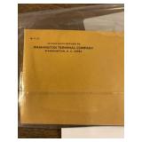 Washington terminal envelopes