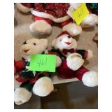 Christmas time stuff teddy bears 1998