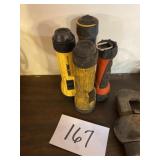 Flashlight lot four pieces