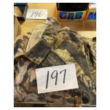camo coveralls, extra large