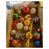 Assorted Christmas tree ornaments He