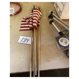 American flag lot four items