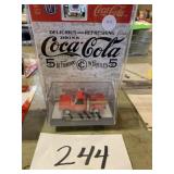 M2 Machines 1/64 scale Dodge pick up red Coke