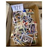 Assorted box of baseball cards lot