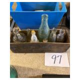 Vintage antique bottles