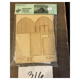 HO scale barn kit number 105