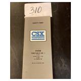 CSX timetable