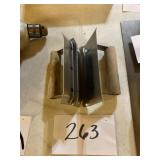 Cement trowels two pieces