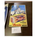 Marita enriched bread, Lone Ranger tin sign