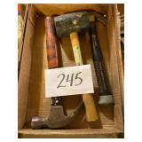 Assorted hammers lot