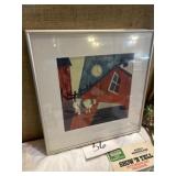Farm artwork by Rita crooks Wausau, Wisconsin