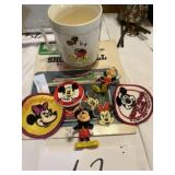 Mickey Mouse memorabilia lot