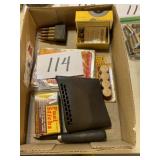 Assorted gun items