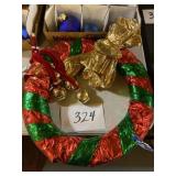 Wreath and sleigh bells