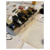 Miniature classic car collection six pieces