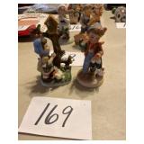 Hand painted porcelain children