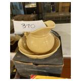Small bowl and pitcher porcelain