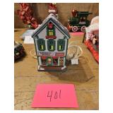 Christmas General Store Lighted