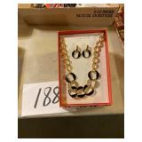 Jacqueline Smith, necklace and earrings