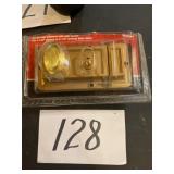 Deadbolt lock with hardware