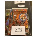 Blood feud three comics