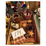 Assorted decorations