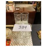 Etched glasses for short too tall