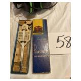 Vintage tail roast meat thermometer
