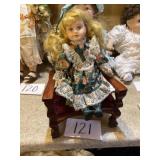 Ceramic doll