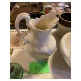 Ceramic glazed, pitcher