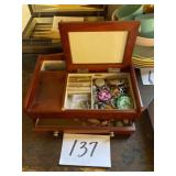 Jewelry box with content