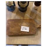 Antique bread board