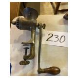Universal vintage meat grinder