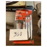 Box of craftsman Sabre saw blades