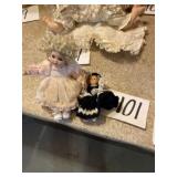 Porcelain dolls