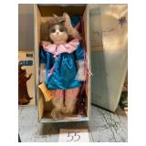 Gorbel Betty Jane cat porcelain original Limited