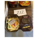 Pokï¿½mon Pikachu trading card game with tim