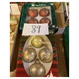 Trim a home glass ornaments