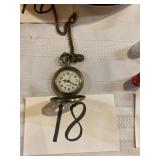 Vintage pocket watch with chain